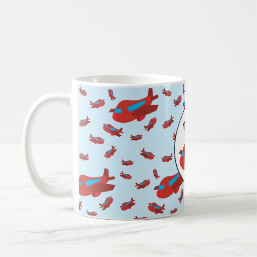 Mug Pattern custom Nom (Gauche)