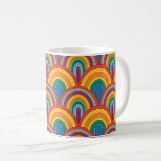 Mug Pattern de Abstract (Devant droit)