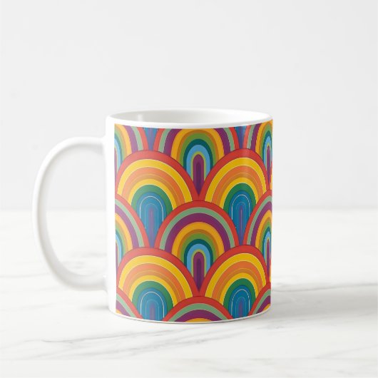 Mug Pattern de Abstract (Gauche)