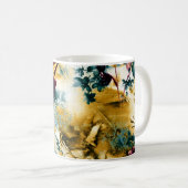 Mug Patterned batik fabric suitable as backgroundabstr (Devant droit)