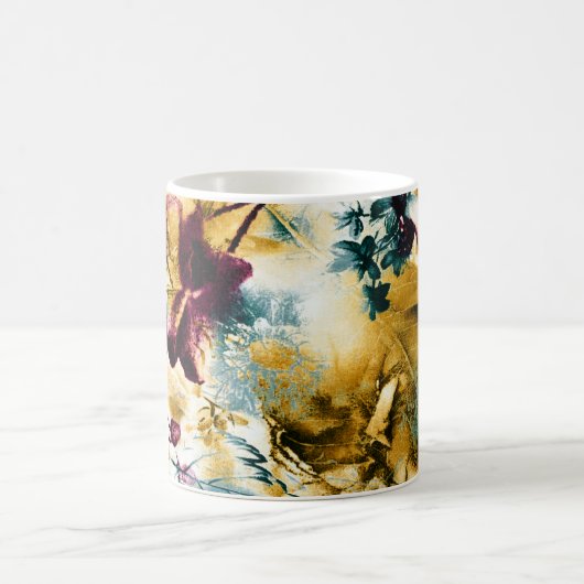 Mug Patterned batik fabric suitable as backgroundabstr (Centre)