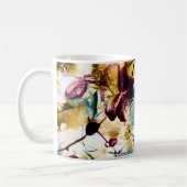 Mug Patterned batik fabric suitable as backgroundabstr (Gauche)