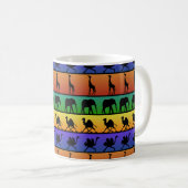 Mug Patterns d'African Animals (Devant droit)