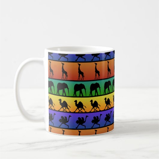 Mug Patterns d'African Animals (Gauche)