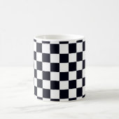 Mug Patters de Black and White Checker (Centre)