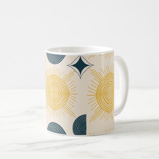 Mug Patters de Boho Celestial (Devant droit)