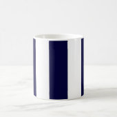 Mug Patters de Navy Blue and White Extra Large Stripe (Centre)