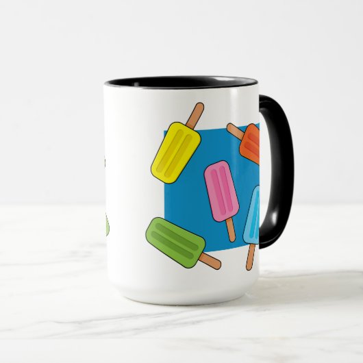 Mug Patters de Popsicles (Devant droit)