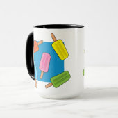 Mug Patters de Popsicles (Devant gauche)