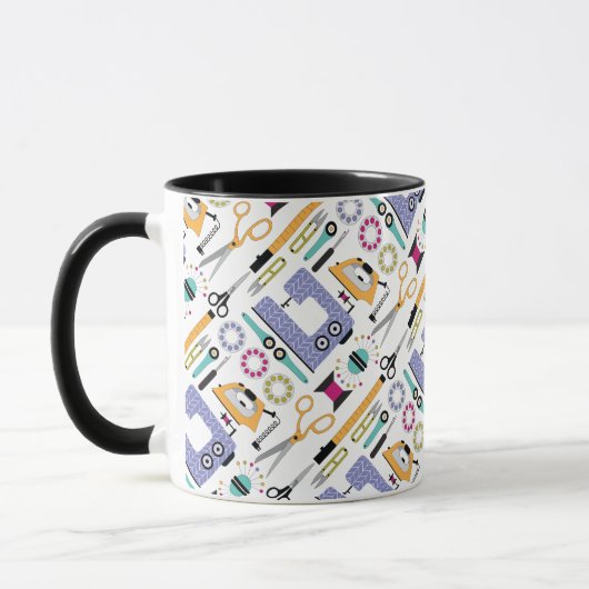 Mug Patters modernes des fournitures et des outils (Gauche)