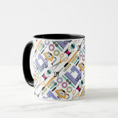 Mug Patters modernes des fournitures et des outils (Devant gauche)