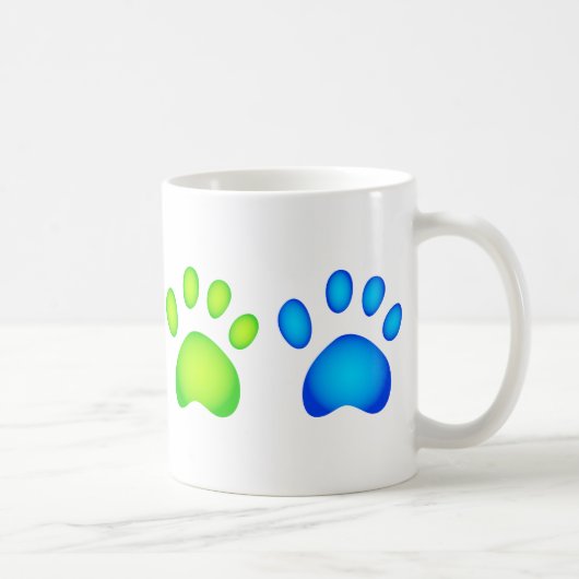 Mug Pattes colorées (Droite)
