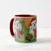 Mug Pattes de Père Noël (Devant gauche)