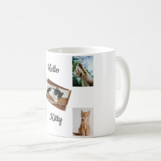 Mug Pattes & Détente : Café au Chat Noir et Blanc Ador