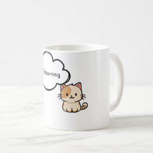 Mug Pattes & Détente : Café au Chat Noir et Blanc Ador