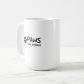 Mug PATTES, tasse, folle (Devant gauche)