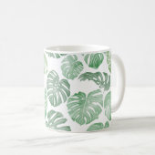 Mug PattTropical continu motif - watercolo (Devant droit)