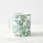 Mug PattTropical continu motif - watercolo (Devant gauche)