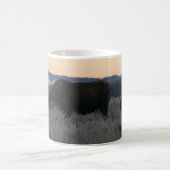 Mug Pâturage d'orignaux au lever du soleil à Grand Tet (Centre)