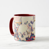 Mug Paul Cezanne - Aquarelle à trois crânes (Devant gauche)