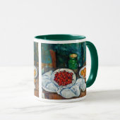 Mug Paul Cezanne - La vie morte avec les cerises et le (Devant droit)