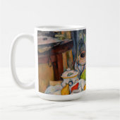 Mug Paul Cezanne - La vie morte avec panier (Gauche)
