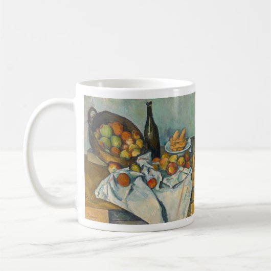 Mug Paul Cezanne - Le panier des pommes (Gauche)