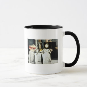 Mug Paul Cezanne   l'horloge de marbre noire, c.1870