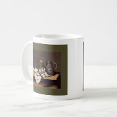 Mug Paul Cezanne ~ Pot vert et cruche en étain 1870 (Devant gauche)
