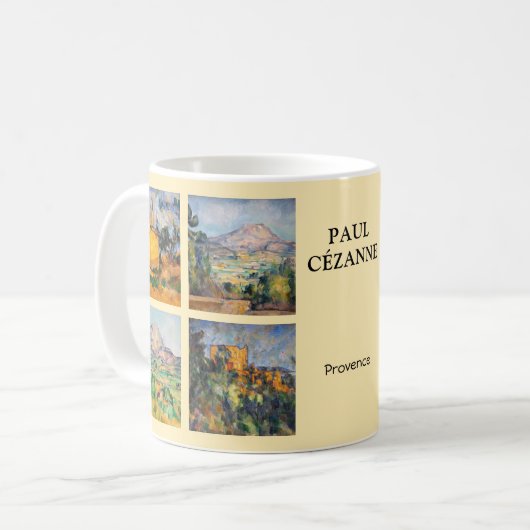 Mug Paul Cezanne - Sélection de chefs-d'oeuvre paysage (Devant gauche)
