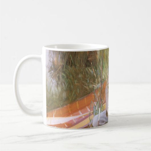 Mug Paul Helleu Sketting with His Wife par JS Sargent (Gauche)