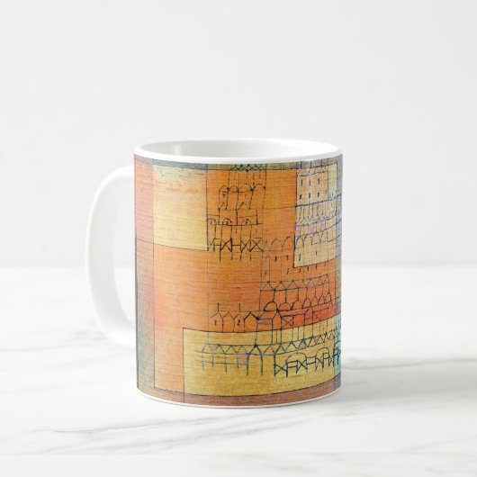 Mug Paul Klee, Architecture polyphonique,  (Devant gauche)