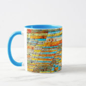 Mug Paul Klee art : Autoroute et voies de communicatio (Gauche)