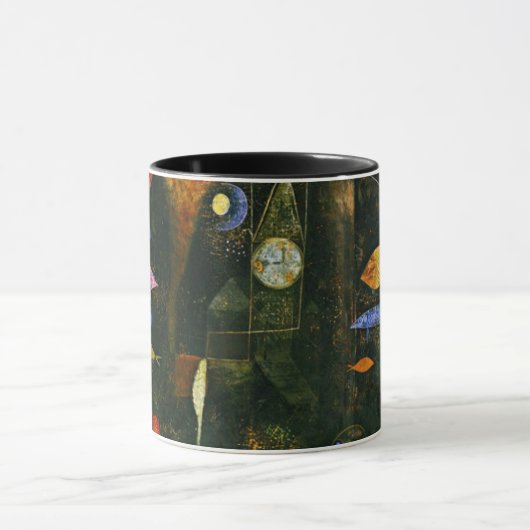 Mug Paul Klee art : Fish Magic, célèbre peinture Klee (Centre)
