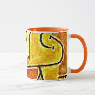 Mug Paul Klee art : Manteau rouge, tableau de Klee