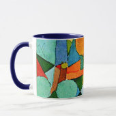 Mug Paul Klee : Couleurs Formes art Abstrait (Gauche)