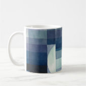 Mug Paul Klee Harbinger d'automne. art bleu vintage (Gauche)