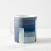 Mug Paul Klee Messager de l'automne Bleu Moderne Abstr (Devant gauche)