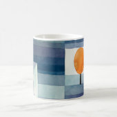 Mug Paul Klee Messager de l'automne Bleu Moderne Abstr (Centre)