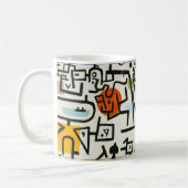 Mug Paul Klee Rich Harbour Expressionnisme Abstrait (Gauche)