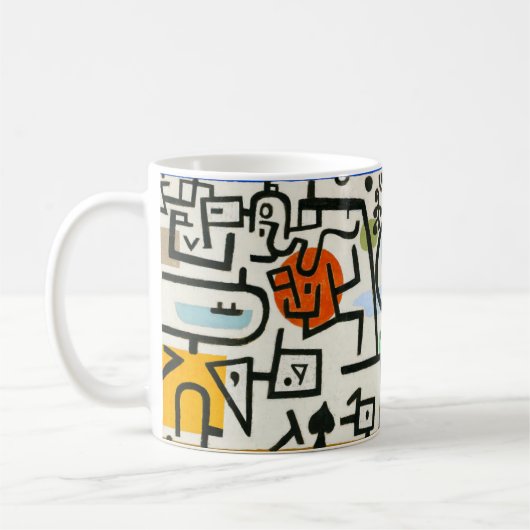 Mug Paul Klee Rich Harbour Expressionnisme Abstrait (Gauche)