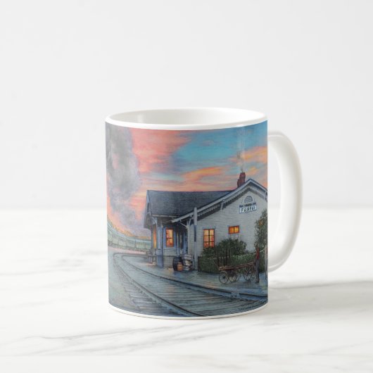 Mug Paul McGehee "Old Fairfax Station" (Devant droit)