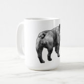 Mug Pause Bouledogue, Gorgée Stable (Devant gauche)