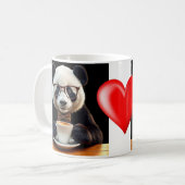 Mug Pause café du panda (Devant gauche)