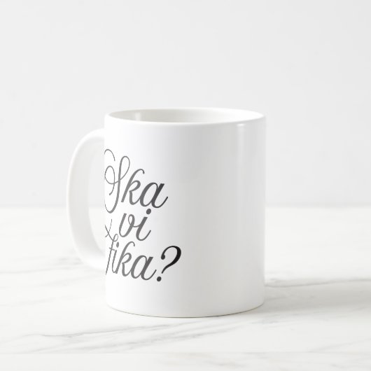 Mug Pause café Fika (Devant gauche)