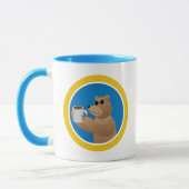 Mug Pause café Mignon ours Matin café Blague (Gauche)