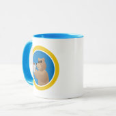 Mug Pause café Mignon ours Matin café Blague (Devant gauche)