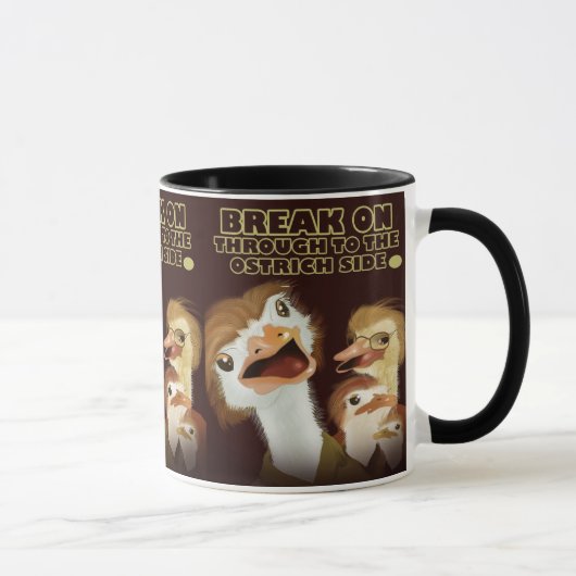 Mug Pause jusqu'à la Coupe de l'Autruche (Droite)