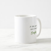 Mug Pause Respirer Épanouir Floral (Devant droit)