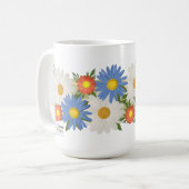 Mug Pause Tiles Signature Bee 15oz--Right-hand (Devant gauche)